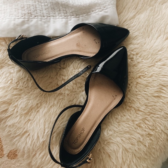 TopShop Classy Black Sandals
